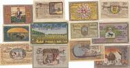 Deutschland Deutsches Reich 20 25 50 75 Pfennig 1 5 10 Mark Notgeld Notgeldschein MOEGELTONDERN Tondern Dänisch Nordschleswig 6 Scheine -
