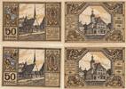 Deutschland Deutsches Reich 2x 50 Pfennig Notgeld Notgeldschein Stadt Altötting Bayern, 2 Scheine -