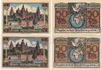 Deutschland Deutsches Reich 2x 50 Pfennig Notgeld Notgeldschein Aschaffenburg Bayern 2 Scheine -