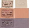 Deutschland Deutsches Reich 10 20 50 Pfennig Notgeld Notgeldschein Markmagistrat Ebersberg Bayern 3 Scheine -