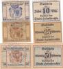 Deutschland Deutsches Reich 10 25 50 Pfennig Notgeld Notgeldschein Helmbrechts Bayern 3 Scheine -