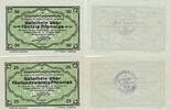Deutschland Deutsches Reich 2x 25 Pfennig Notgeld Notgeldschein Langenaltheim Bayern 2 Scheine -