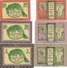 Deutschland Deutsches Reich 25 50 Pfennig 1 Mark Notgeld Notgeldschein Langenaltheim Bayern 3 Scheine -