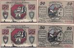 Deutsches Reich Deutschland 50 Pfennig, 2 Scheine Notgeld Notgeldschein Mainbernheim Bayern -