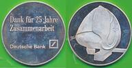 Deutschland Medaille Silbermedaille 999er Silber Deutsche Bank, Feinsilber -