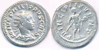 Römische Kaiserzeit Philippus II AR-Antoninian 247-249, 4,25 g -