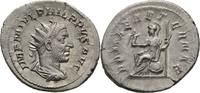 Römische Kaiserzeit Antoninian Philippus I Arab 247 – 249 AD -