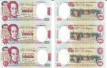 Venezuela 1000 Bolivares Banknote Geldschein 3 Stück 1000 Bolivares (unc) Lot -