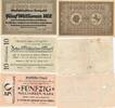 Deutschland Deutsches Reich 500 Millionen Mark, 10 u 50 Milliarden Mark Notgeldschein Notgeld Münster Provinz Westfalen 3 Scheine Lot -