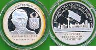 Deutschland Medaille Silbermedaille 999er Silber Konrad Adenauer ohne Zertifikat -