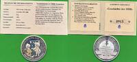 Deutschland DDR Medaille Silbermedaille 999er Silber Geschichte der DDR, Sandmädchen , mit Zertifikat -