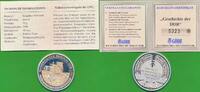 Deutschland DDR Medaille Silbermedaille 999er Silber Geschichte der DDR, Mähdrescherbrigade der LPG, mit Zertifikat -