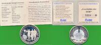 Deutschland DDR Medaille Silbermedaille 999er Silber Geschichte der DDR, Demokratische Bodenreform, mit Zertifikat -