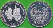 Deutschland Medaille Silbermedaille 999er Silber Marshallplan für den wiederaufbau, 1949 -