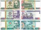 Peru 1000 5000 10000 Intis Banknote Geldscheine 1000 5000 10000 Intis (1988) unc 3 Scheine -
