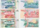 Suriname 5 10 25 Gulden Banknote Geldscheine 5 10 25 Gulden (unc 1996) 3 Scheine -