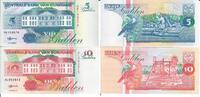 Suriname 5 10 Gulden Banknote Geldscheine 5 und 10 Gulden (unc 1998) 2 Scheine -