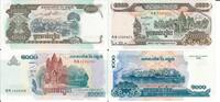 Kambodscha 1000 Riels Banknote Geldscheine 1000 Riels (1999) 1000 Riels (2005) beide unc 2 Scheine -