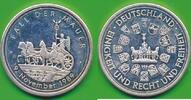 Deutschland Medaille Silbermedaille 999er Silber Fall der Mauer, 9. November 1989 -