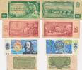 Tschechoslowakei 5 20 50 100 Korun, 4 Scheine Československo, Ceskoslovenskych, 4 Banknoten, Lot -
