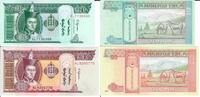 Mongolei 10 und 20 Tugrik Banknote Geldscheine 10 und 20 Tugrik 2017 (unc) 2 Scheine -
