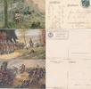3 Künstler AK " Militär " um 1915,1 x postalisch gelaufen und datiert -