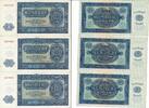 Deutschland DDR 100 Mark, 3 Scheine Serie: B, 3 folgende Nummern, Seriendruck -