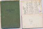 Deutsches Reich Deutschland Familienbuch Eheschließung, Geburtsurkunde 1942 -