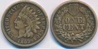 USA - Vereinigte Staaten v. Amerika 1 Cent Indian Head (1859-1909) -