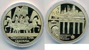 Berlin vergoldet, Moderne Medaille " Bundeshauptstadt " -