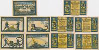 Geldern 5 Notgeldscheine der Kreissparkasse 25 Pfennig - 2 Mark -