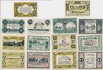 Stolzenau/ Weser 7 Notgeldscheine 5 x 50 Pf. u. 2 x 75 Pfennig -