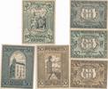 Triptis 50 Pfennig 3 Notgeldscheine der Stadt -