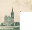 Königsberg i. Pr. AK Domkirche mit Werbestempel : Dr. Fischers Essigessenz -
