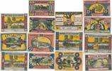 Suchsdorf Notgeldscheine 3 x 25 Pf.,4 x 50 Pfennig -