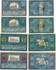 Torgau Gutscheine 2 x 25 nd 2 x 50 Pfennig -