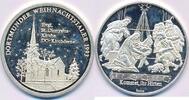 Deutschland BRD 999er Silber Medaille Dortmund, Weihnachtstaler, Evgl. St. Dionysius-Kirche, DO-Kirchderne -