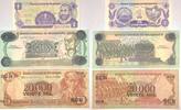 Nicaragua 1+10.000+20.000 Cordobas -