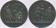 RDR, Ungarn, Niederlande Medaille, Bronzemedaille „Die entblößte Königin von Ungarn“ , Maria Theresia, 1740-1780. -