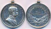 Österreich - Ungarn Medaille, Silber Franz Joseph (1848 - 1916), Der Tapferkeit, Tautenhayn -