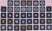 Deutschland DDR 1, 5, 10, 20, 50 Pfennig, 1, 5, 10, 20 Mark Lot, 18 x Münzen Gedenkmünzen Kursmünzen -