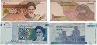 Iran 5000, 20.000 Rials Banknoten 2 Stück Lot -