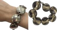 Silberschmuck Vintage Breites ausgefallene 835er Silber Armband Silberarmband -