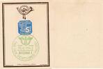 Deutschland Drittes Reich, Gedenkblatt, Postkarte Brünn 1942, Tag der deutschen Polizei, Brno -