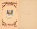 Deutschland Drittes Reich, Österreich Postkarte Tag der Briefmarke 10. Januar 1943, Gemeinschaft Deutscher Sammler Gau Wien -