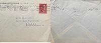 Deutschland, Drittes Reich Briefumschlag mit Briefmarke Stempel: Krakau, Generalgouvernement -