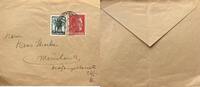 Deutschland, Drittes Reich Briefumschlag mit Briefmarke Stempel: München -