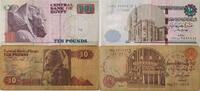 Ägypten 10 Pounds Banknote 2 Stück -