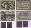 Deutschland Deutsches Reich 10, 5, 2x 2 Pfenning Notgeld Notgeldschein Traunstein Bayern 4 Scheine -