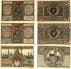 Deutschland Deutsches Reich 3x 50 Pfennig Notgeldschein Notgeld Würzburg Bayern 3 Scheine -